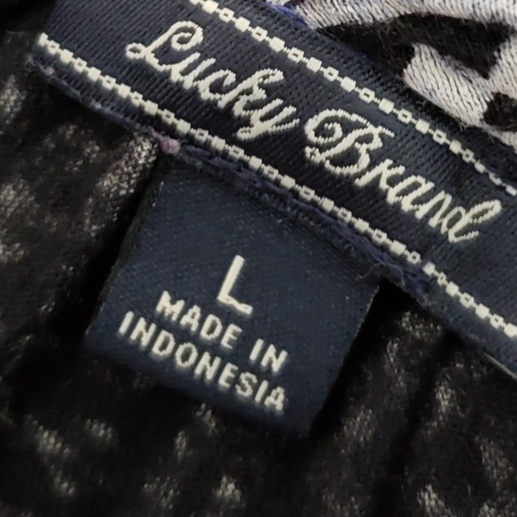 Lucky Brand Blue Flowy Tunic - Picture 3 of 3